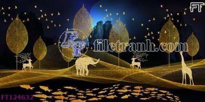 File gốc File tranh bộ hiện đại FT124632 (cho in ấn) từ kho Filetranh