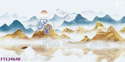 Tệp tin gốc File tranh bộ hiện đại FT124648 (dùng cho in ấn) chuyên nghiệp