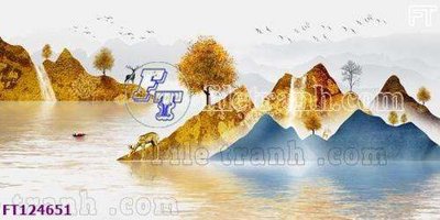 File gốc File tranh bộ hiện đại FT124651 (thiết kế) độc quyền