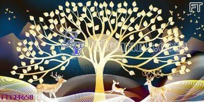 Tải file gốc File tranh bộ hiện đại FT124658 (in khổ lớn) không mờ