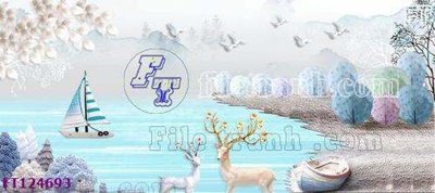 Tải file File tranh bộ hiện đại FT124693 (gốc) làm file in ấn