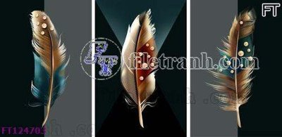 File tranh File tranh bộ hiện đại FT124703 (bản gốc) trang trí văn phòng