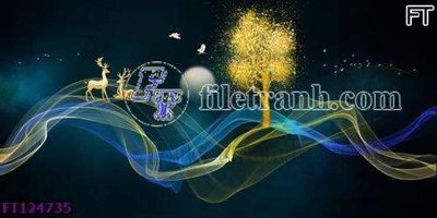 File tranh PSD File tranh bộ hiện đại FT124735 chất lượng cao