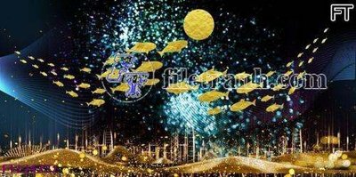 Tải file File tranh bộ hiện đại FT124737 (ảnh gốc) file AI/EPS