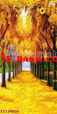 File gốc File tranh bộ hiện đại FT124859 (in lụa) tranh phong thủy