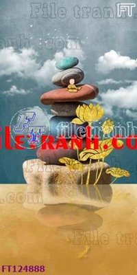 File gốc File tranh bộ hiện đại FT124888 (chuẩn màu) cho in offset