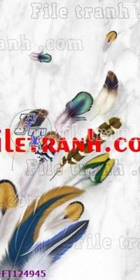 File in trần File tranh bộ hiện đại FT124945 (file gốc) phong thủy