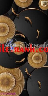 File gốc File tranh bộ hiện đại FT124968 (dành cho trang trí nội thất)