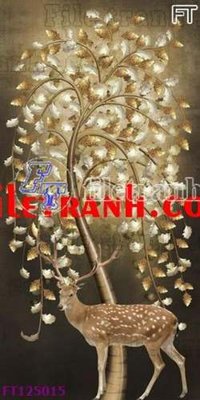 File gốc File tranh bộ hiện đại FT125015 (in 3D) nghệ thuật