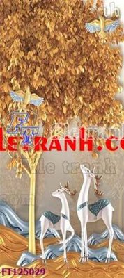 Tải file File tranh bộ hiện đại FT125029 (gốc) chủ đề hoa sen