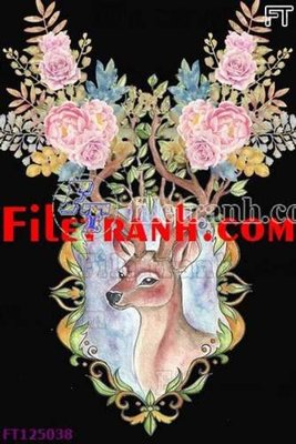 File in ấn File tranh bộ hiện đại FT125038 chuyên nghiệp