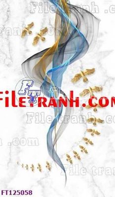 Ảnh gốc File tranh bộ hiện đại FT125058 (độ nét cao) in mica
