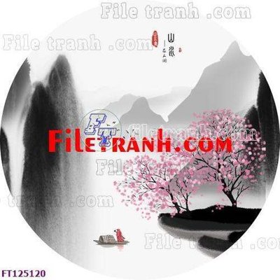 File gốc File tranh bộ hiện đại FT125120 (AI/EPS) cho in ấn