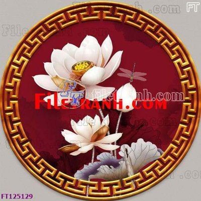 File in trần File tranh bộ hiện đại FT125129 (bản gốc) trời sao