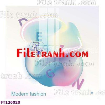 File tranh File tranh bộ hiện đại FT126020 (gốc) chủ đề thành phố
