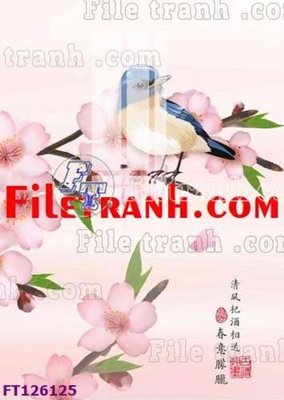 File in ấn cao cấp File tranh bộ hiện đại FT126125 (file gốc)