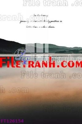 Tải file File tranh bộ hiện đại FT126154 (ảnh gốc) in tráng gương