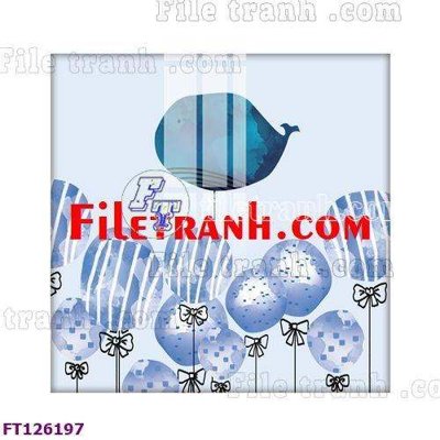 File gốc File tranh bộ hiện đại FT126197 (PNG) nền trong suốt