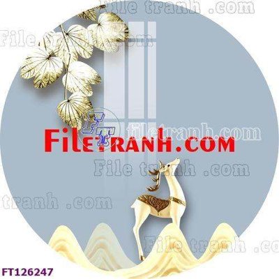 File gốc File tranh bộ hiện đại FT126247 (AI/EPS) cho in ấn