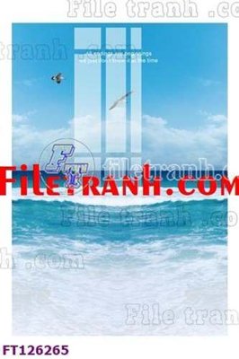 File tranh File tranh bộ hiện đại FT126265 (gốc) chủ đề thành phố