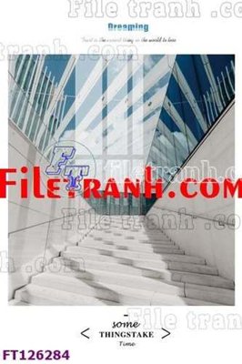 File gốc File tranh bộ hiện đại FT126284 (in lụa) trang trí tường