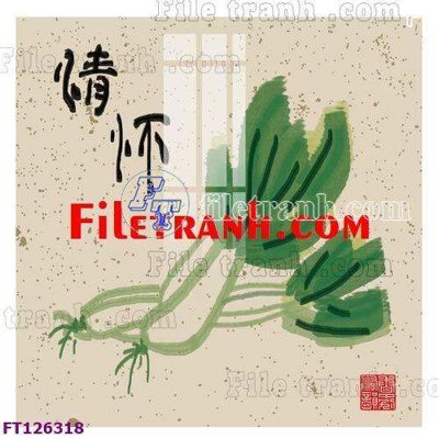 File PSD File tranh bộ hiện đại FT126318 (bản gốc) đã tách nền