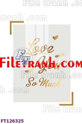 File ảnh gốc File tranh bộ hiện đại FT126325 (chuyên in mica)