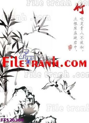 Tệp tin gốc File tranh bộ hiện đại FT126364 (dùng cho in) File tranh bộ hiện đại FT126364