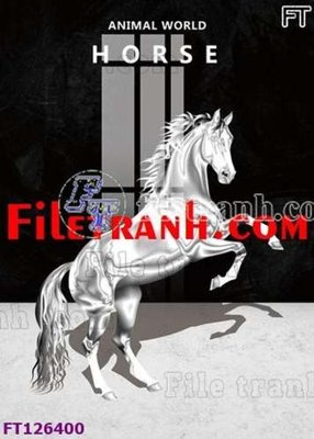 File tranh File tranh bộ hiện đại FT126400 (bản gốc) in lụa 5D