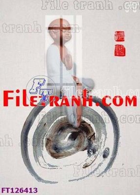 File in trần File tranh bộ hiện đại FT126413 (bản gốc) mây trời