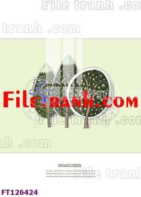 File gốc File tranh bộ hiện đại FT126424 (in lụa) hoa văn cổ điển