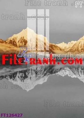 File gốc File tranh bộ hiện đại FT126427 (chuẩn CMYK) cho nhà in