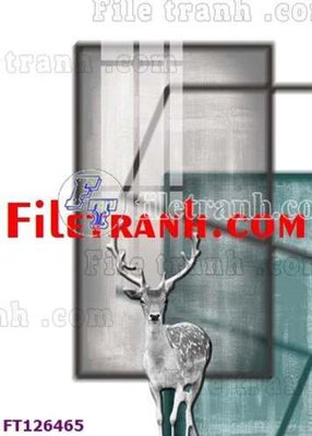 File gốc File tranh bộ hiện đại FT126465 (in ấn) không giới hạn