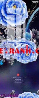 File tranh in trần 3D File tranh bộ hiện đại FT126487 (ảnh gốc)