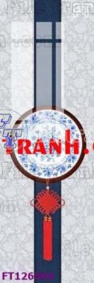 File in trần File tranh bộ hiện đại FT126504 (file gốc) hoa văn 3D