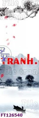 File tranh File tranh bộ hiện đại FT126540 (gốc) chủ đề thiên nhiên