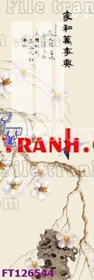 File in trần File tranh bộ hiện đại FT126544 (file gốc) phong thủy