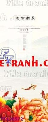 File in mica File tranh bộ hiện đại FT126572 (bản gốc) sắc sảo