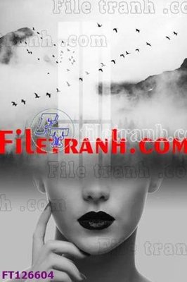 File ảnh File tranh bộ hiện đại FT126604 (gốc) in quảng cáo ngoài trời