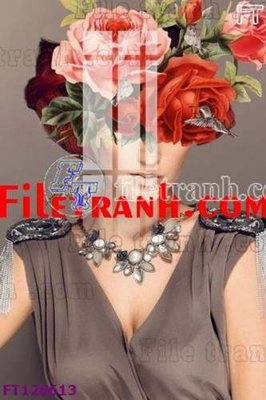 File gốc in tráng gương File tranh bộ hiện đại FT126613 chi tiết