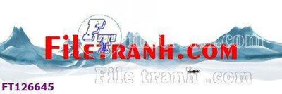 File ảnh File tranh bộ hiện đại FT126645 (gốc) in decal dán tường