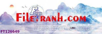 File in trần File tranh bộ hiện đại FT126649 (bản gốc 3D) sống động