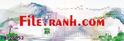 File in trần File tranh bộ hiện đại FT126652 (file gốc) hoa văn 3D