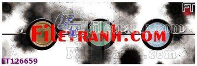 File in trần File tranh bộ hiện đại FT126659 (bản gốc) mây trời