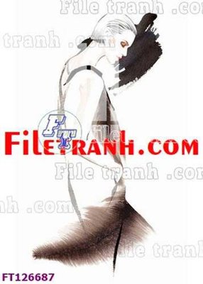 File ảnh File tranh bộ hiện đại FT126687 (gốc) in PP, decal