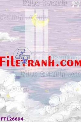 Tải file gốc in lụa File tranh bộ hiện đại FT126694 siêu nét
