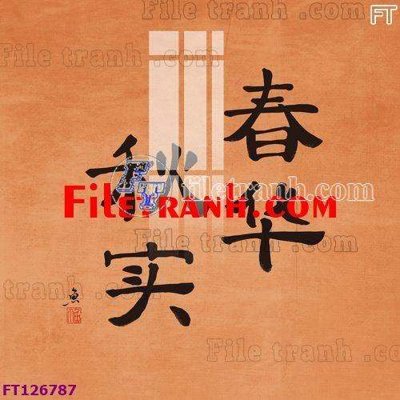 File tranh File tranh bộ hiện đại FT126787 (gốc) in trên kính