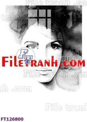 Download file File tranh bộ hiện đại FT126800 (gốc) in mica đèn LED