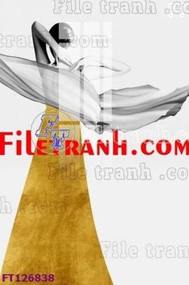 Download file gốc File tranh bộ hiện đại FT126838 (in lụa) cao cấp