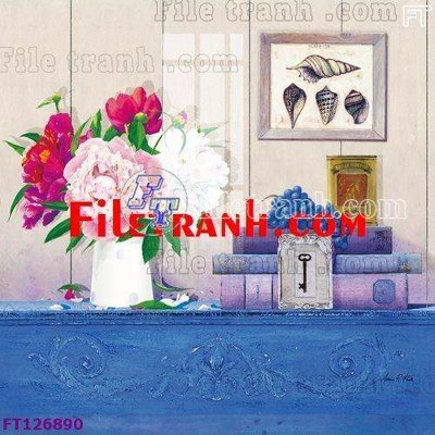 File in ấn File tranh bộ hiện đại FT126890 (bản gốc) cao cấp